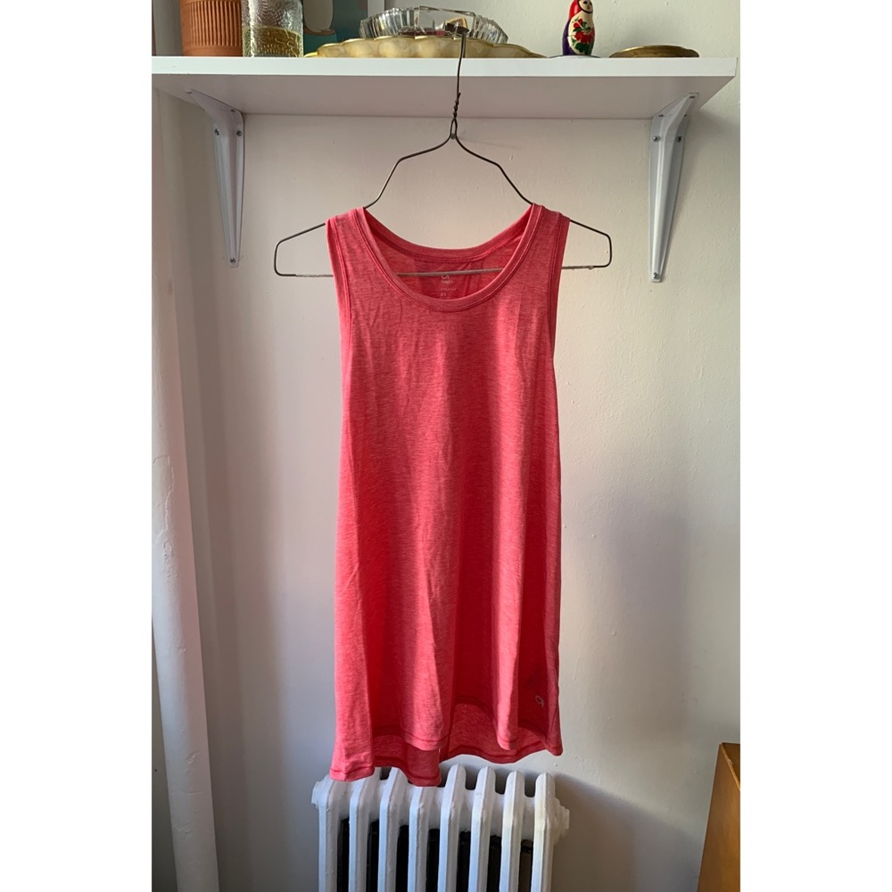 GapFit Pink Open back workout tank